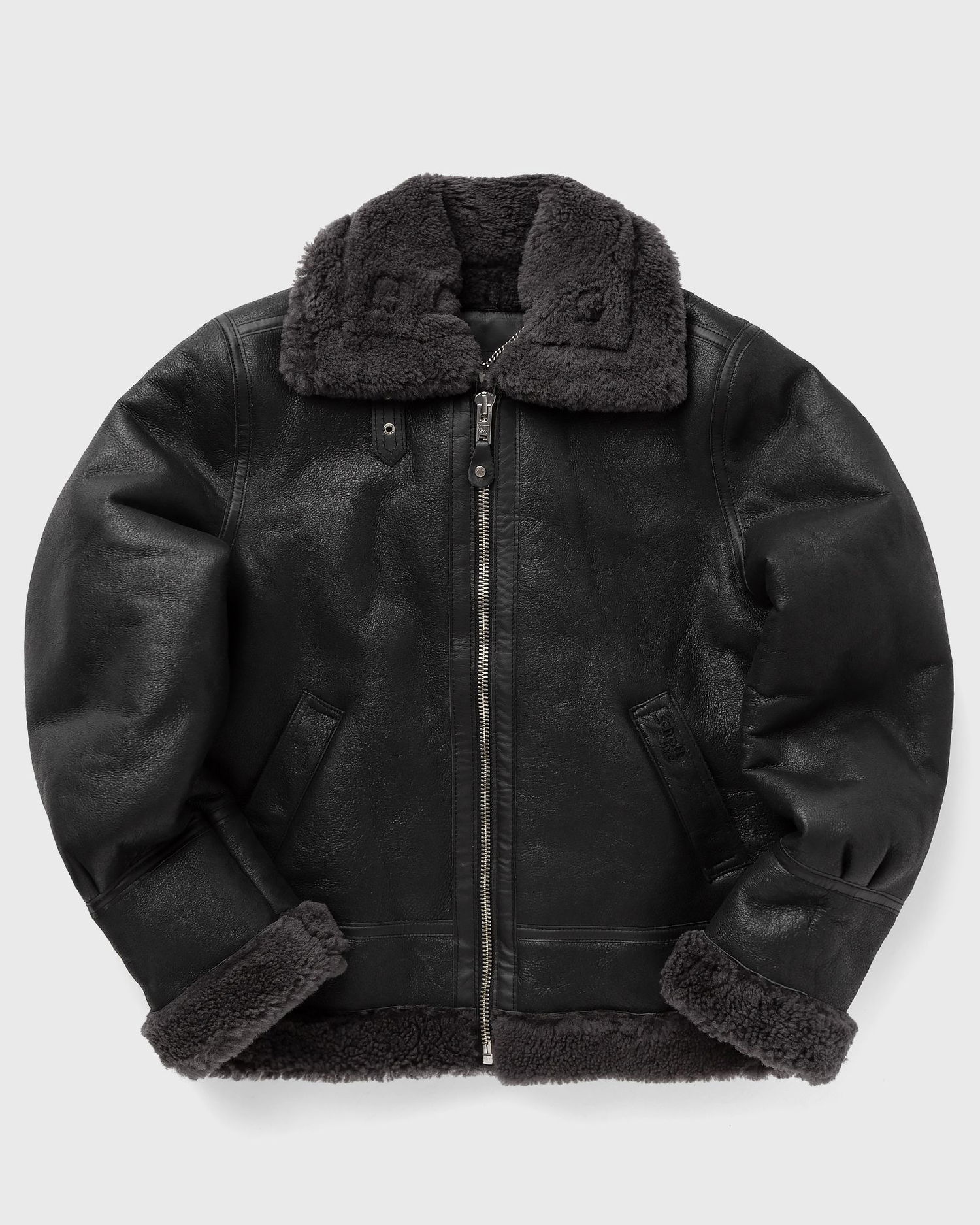 Bomber bunda Schott NYC Bomber Jacket Čierna | LC1259-BLACK-GREY, 0