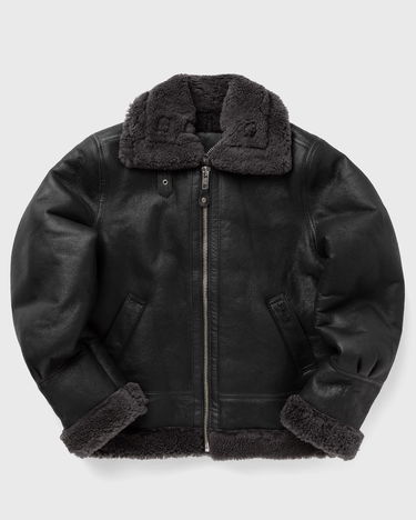 Bomber bunda Schott NYC Bomber Jacket Čierna | LC1259-BLACK-GREY, 0
