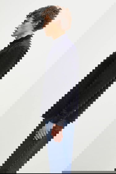 Košeľa Carhartt WIP Long Sleeve Madison Corduroy Shirt Regular Fit Button-down Collar Navy | I029958.0FHXX, 1