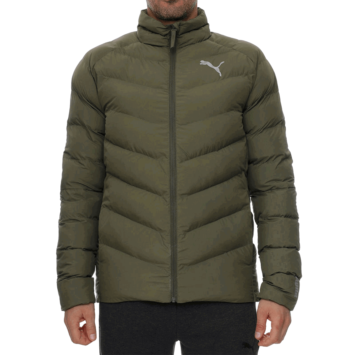 Prešívaná bunda Puma WarmCell Lightweight Jacket Zelené | 587699-44, 0