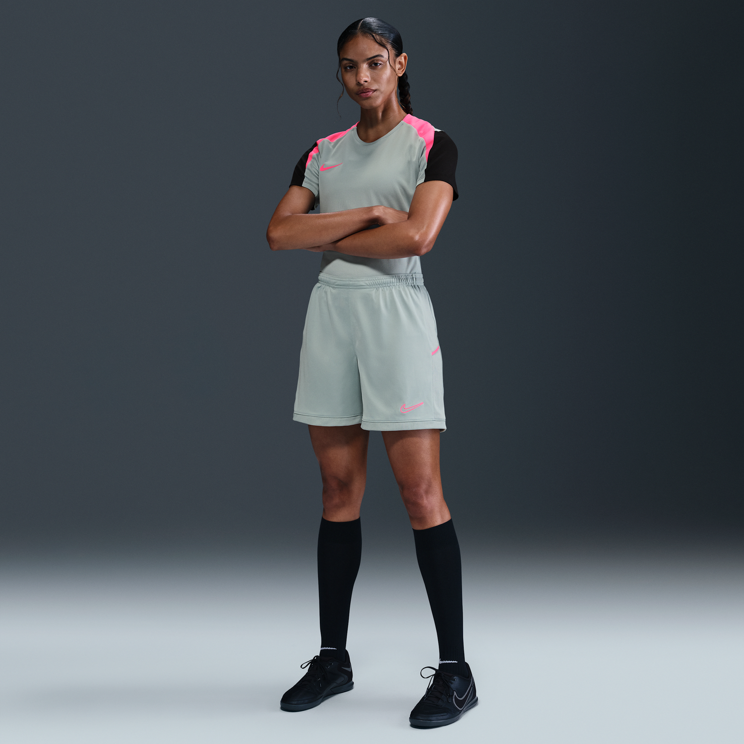 Šortky Nike Nike Academy Dri-FIT Soccer Shorts Šedá | HM0799-395, 0