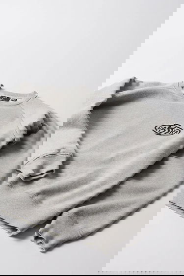 Mikina By Parra Legs logo crew neck sweatshirt Šedá | 54242, 4