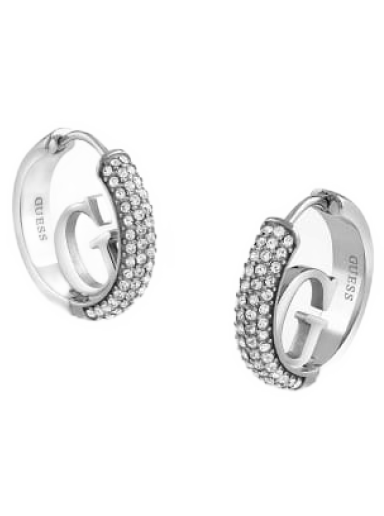 Šperky GUESS “Crazy Earrings” Earrings Šedá | JUBE03299JW