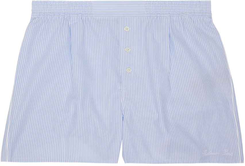 Boxerky Balmain Signature Boxers Modrá | CH1PA072CE61, 0