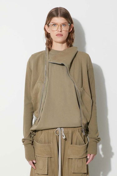 Mikina Rick Owens Sweatshirt Zelené | DS02C5239.F, 0