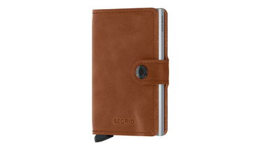 Peňaženka Secrid Miniwallet Vintage Šedá | MV-Cognac-Silver, 0