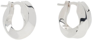 Náušnice Bottega Veneta Small Twisted Hoop Earrings Metalická | 775172 V5070, 1