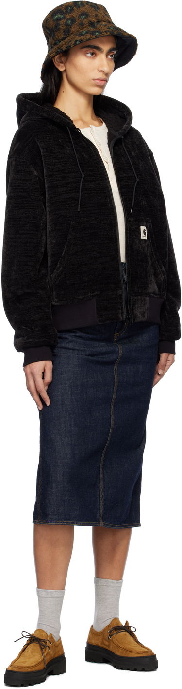 Mikina Carhartt WIP Fleece Lined Hoodie Čierna | I033905 89XX, 3