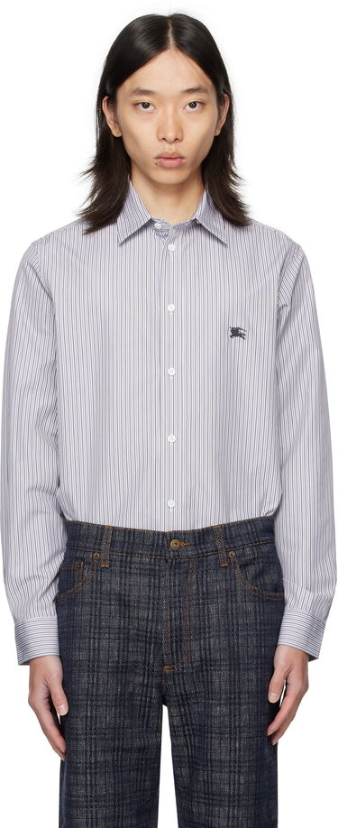 Košeľa Burberry Burberry Striped Cotton Shirt Rôznofarebný | 8110883, 0