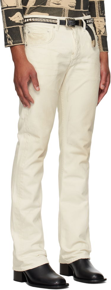 Džínsy Enfants Riches Déprimés Enfants Riches Déprimés Classic Flare Leg Jeans Biela | 050-401, 1