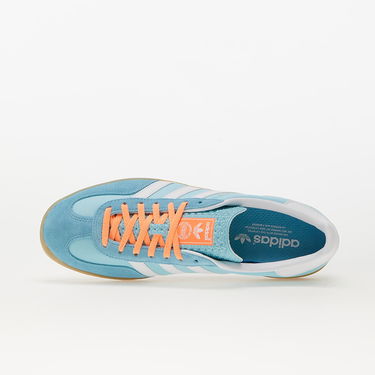 Tenisky a topánky adidas Originals Gazelle Indoor Preloved Blue White Gum Tyrkysová | HQ9017, 2