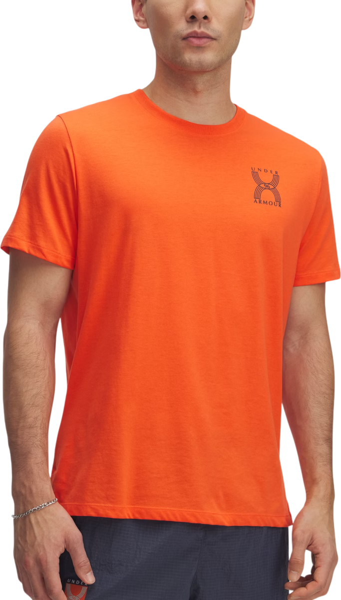 Tričko Under Armour Run 96 T-Shirt Oranžová | 1389823-847, 0