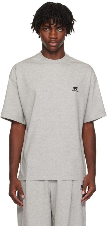 Tričko ADER ERROR Embroidered Logo T-Shirt Šedá | BMADFWTS0103GR, 0