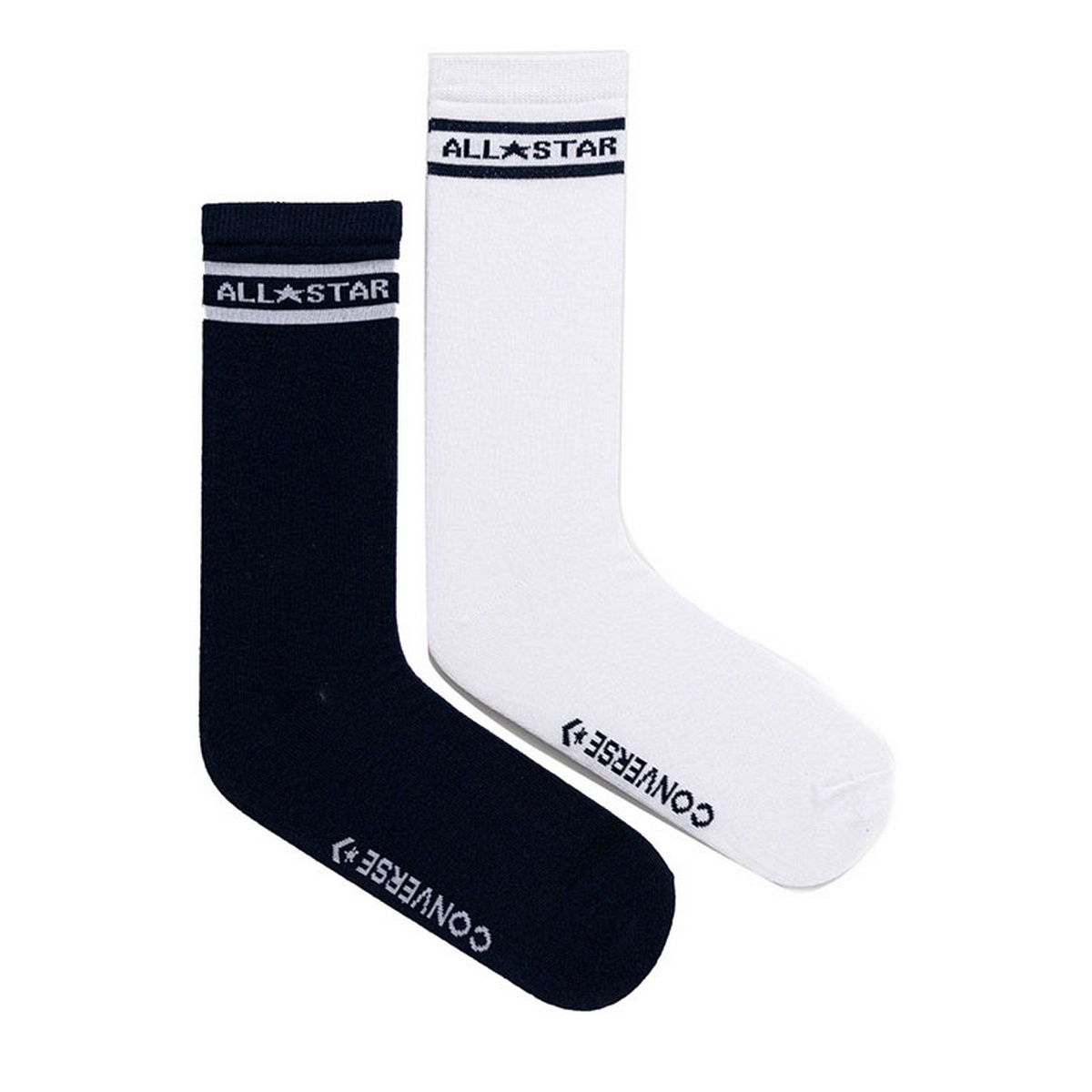 Double Stripe Crew Socks