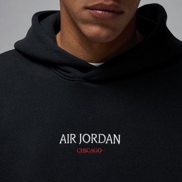 Mikina Jordan Air Jordan Wordmark Chicago Fleece Hoodie Čierna | HF9289-010, 2