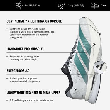 Tenisky a topánky adidas Originals Adizero Boston 13 Fialová | js4955, 1