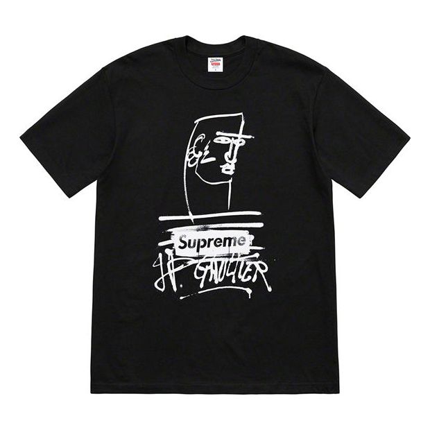 Tričko Supreme Gaultier Sketch Print T-Shirt Čierna | SUP-SS19-772, 0