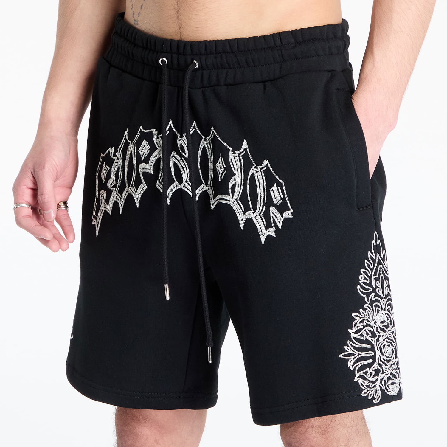 Šortky RIPNDIP Mother Nerm Sweatshorts Čierna | RNDSPR25124, 1