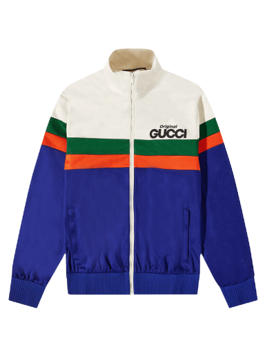 Bunda Gucci Original Gucci Print Jersey Jacket Rôznofarebný | 673297 XJDUZ 9093