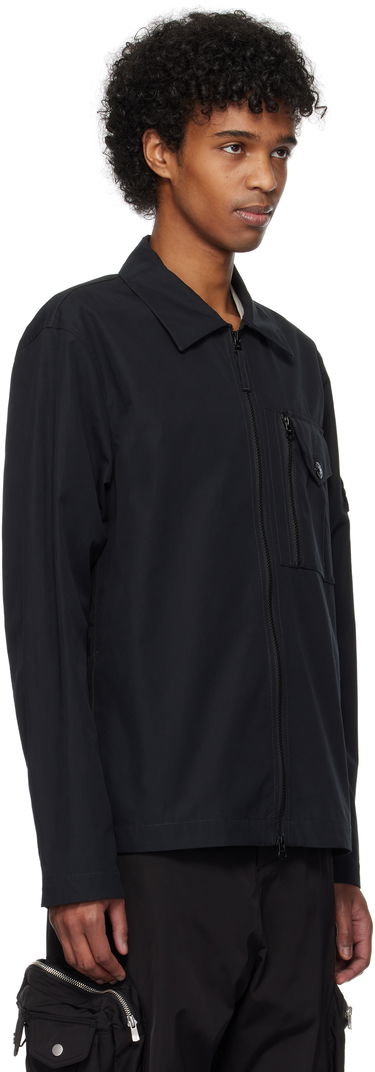 Košeľa Stone Island Stone Island Weatherproof Cotton Canvas Overshirt Čierna | K1S15 1200007 S00F1, 1
