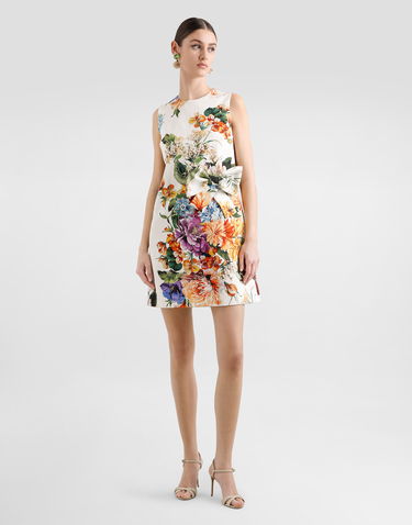 Šaty Dolce & Gabbana Dolce & Gabbana Flower Bouquet-Print A-Line Dress Rôznofarebný | F6TZSTFSRQUHA5PC, 1