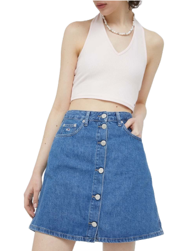 Sukňa Tommy Hilfiger Jeans Denim Skirt Navy | DW0DW15630.PPYX