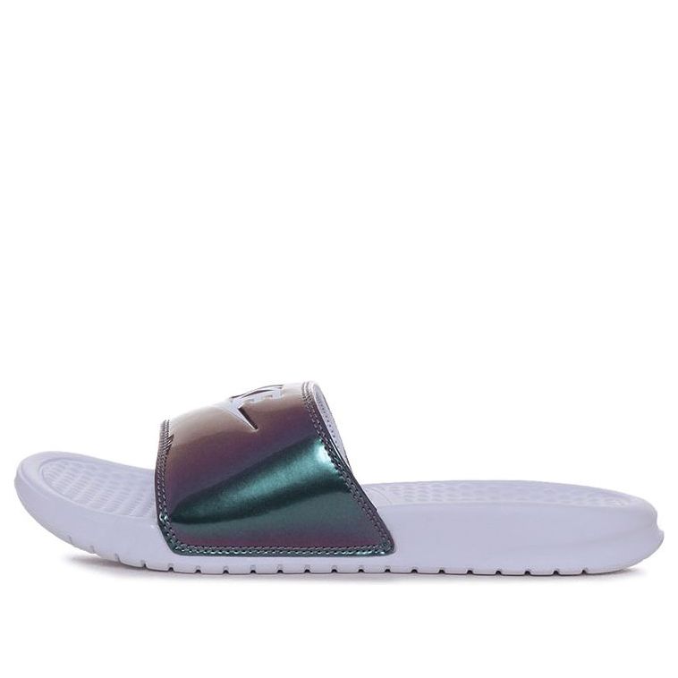 Tenisky a topánky Nike Benassi JDI Print Slides Biela | 618919-107, 0