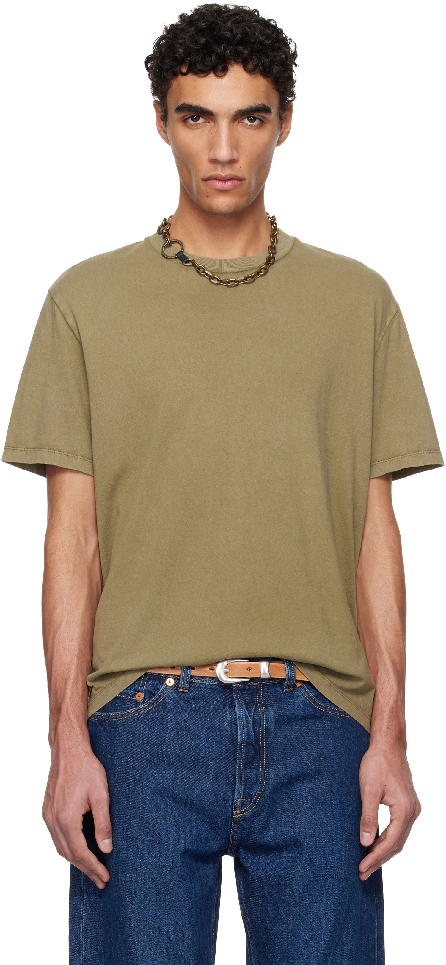 Tričko OUR LEGACY Our Legacy Box T-Shirt Zelené | M2256BC, 0