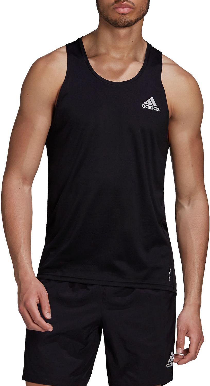 Tielko adidas Originals Own the Run Tank Top Čierna | gc7866, 0