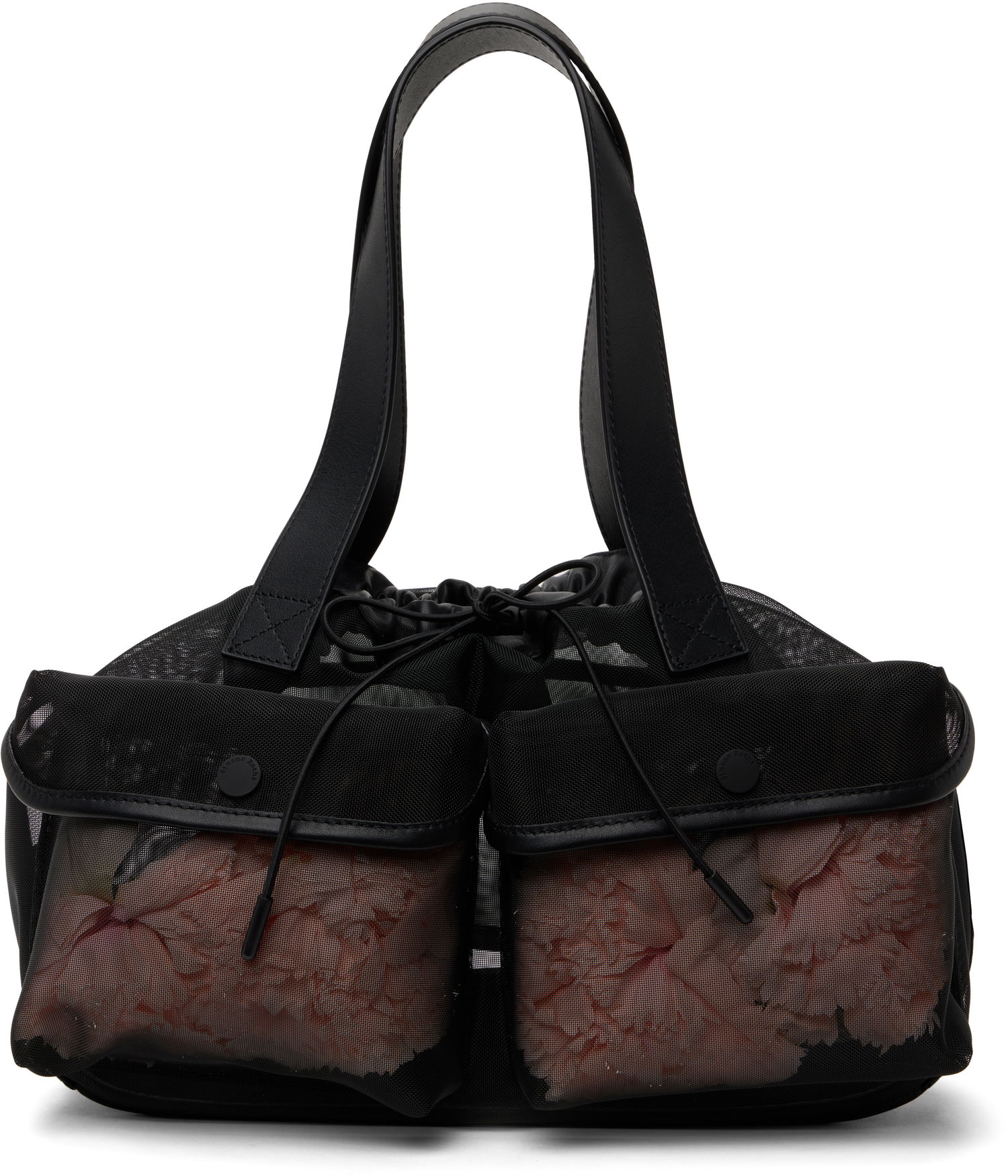 Kabelka Simone Rocha Simone Rocha Carnation Pocket Tote Čierna | BAG186F 0805, 0