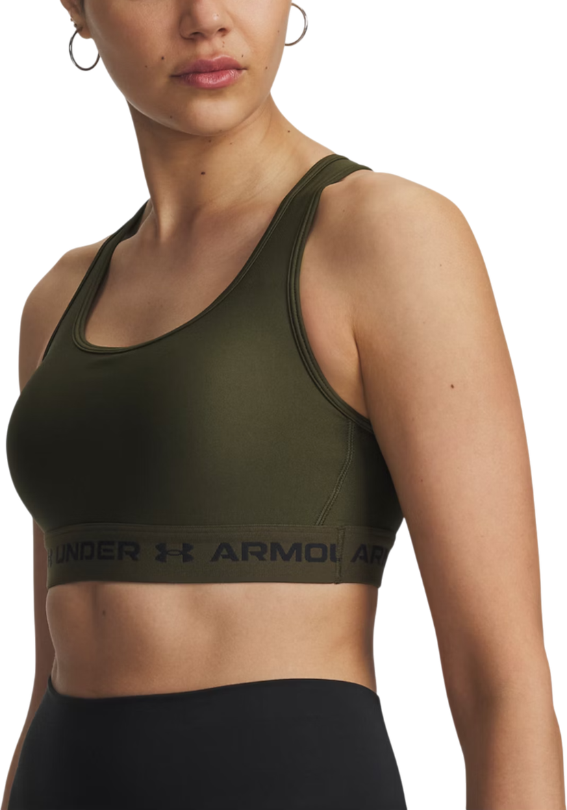 Podprsenka Under Armour Crossback Mid Sports Bra Zelené | 1361034-308