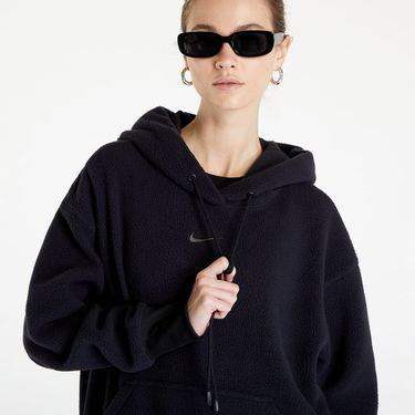 Mikina Nike Sportswear Plush Pullover Hoodie Čierna | DQ6840-010, 4