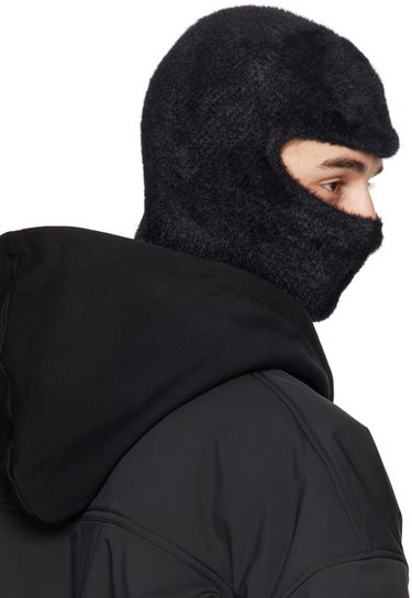 Kulicha HELIOT EMIL Arise Black Wool Balaclava Čierna | HE_16_73_BLK01 NYLON BLACK, 2