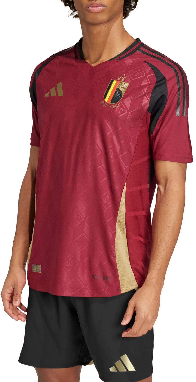 Dres adidas Originals RBFA H JSY AU 2024 Vínová | im8440