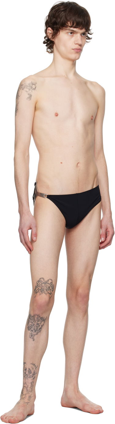 Plavky Rick Owens Rick Owens Hollywood Hydra Swim Briefs Čierna | RU01E5013 NSB, 3