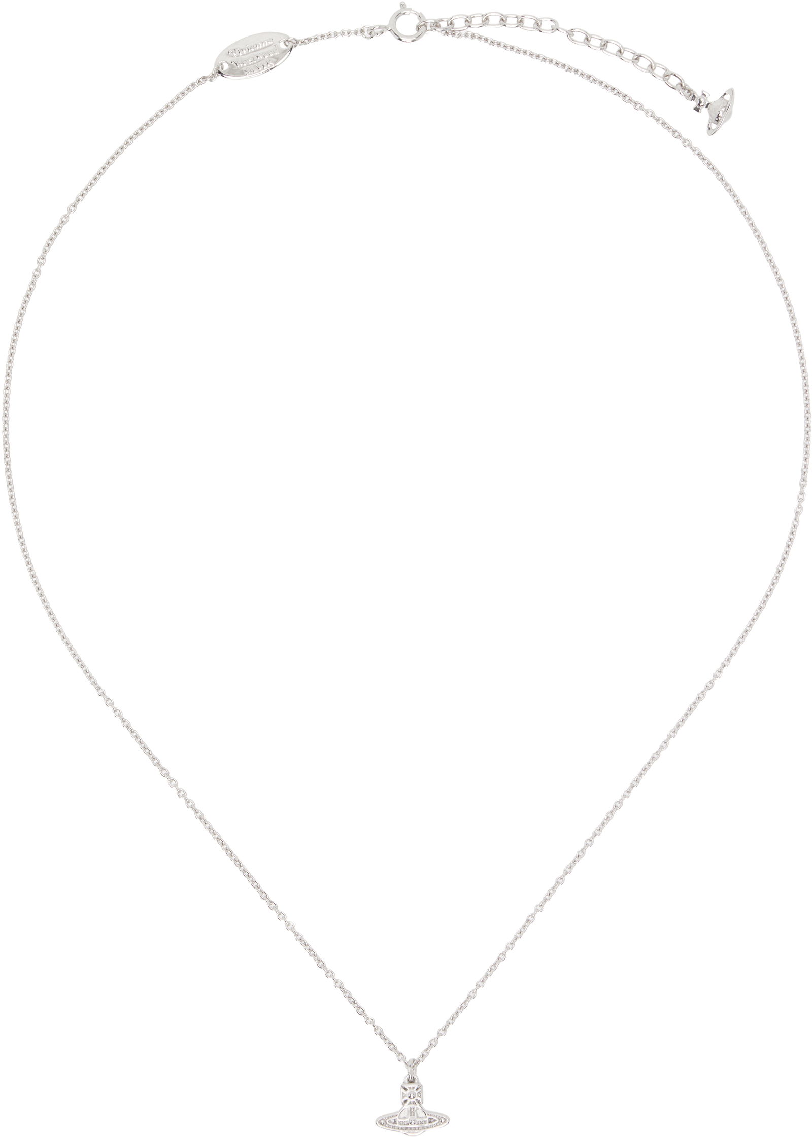 Pendant Necklace With Silver Chain