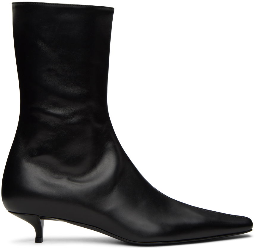 Tenisky a topánky The Row Black Shrimpton Boots Čierna | F1423-VBC60, 0