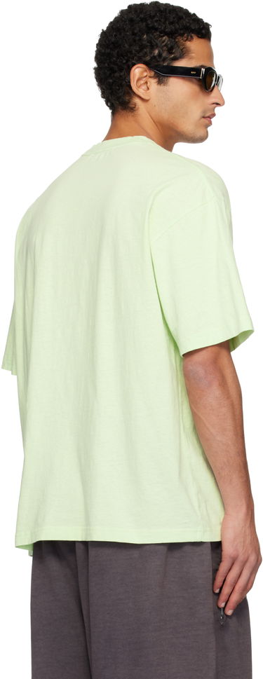 Tričko Acne Studios Relaxed Fit Distressed Patch T-Shirt Zelené | CL0391-, 2