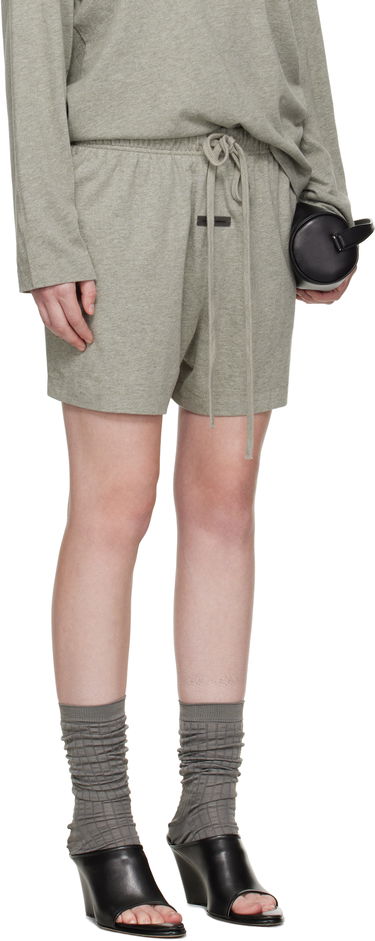 Šortky Fear of God ESSENTIALS Soccer Drawstring Shorts Šedá | 160SP255655FW, 1