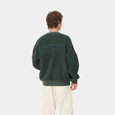 Mikina Carhartt WIP Fleece Sweatshirt Zelené | I033991_9, 3