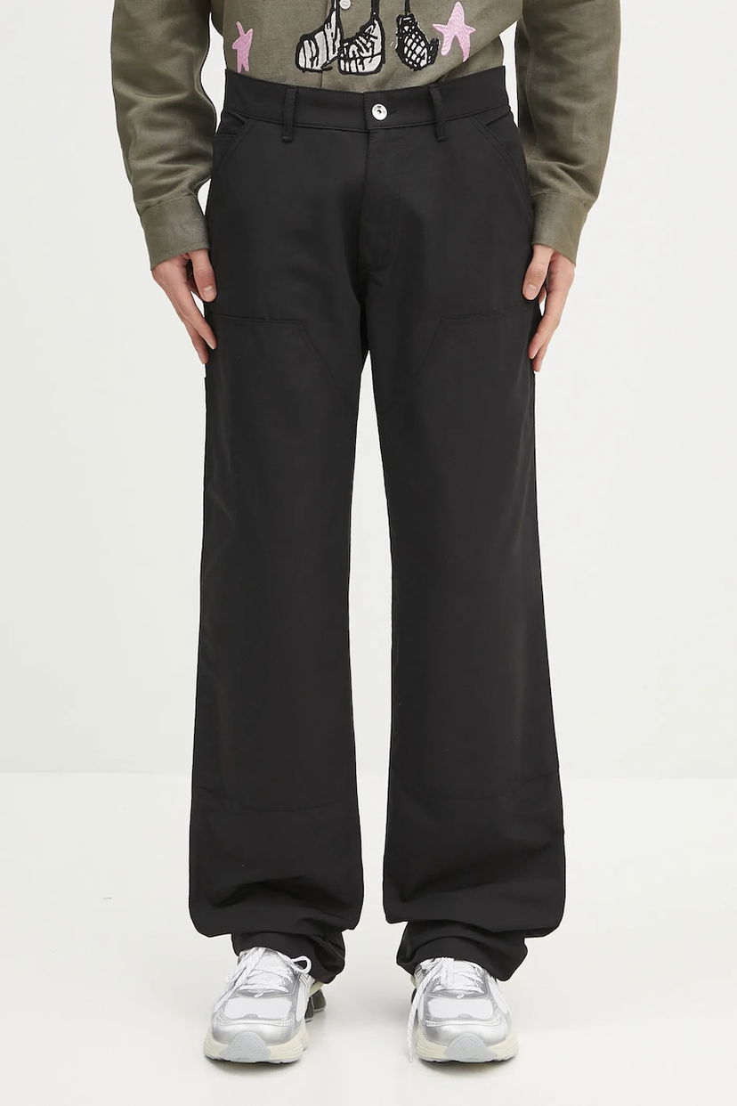 Cargo nohavice Sky High Farm Sky High Farm Carpenter Pants Čierna | SHF07P002