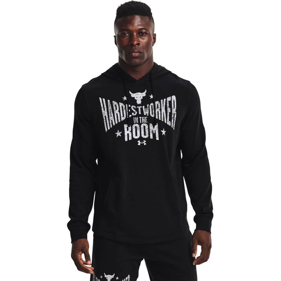Mikina Under Armour Project Rock Terry Hoodie Čierna | 1370458-001, 0