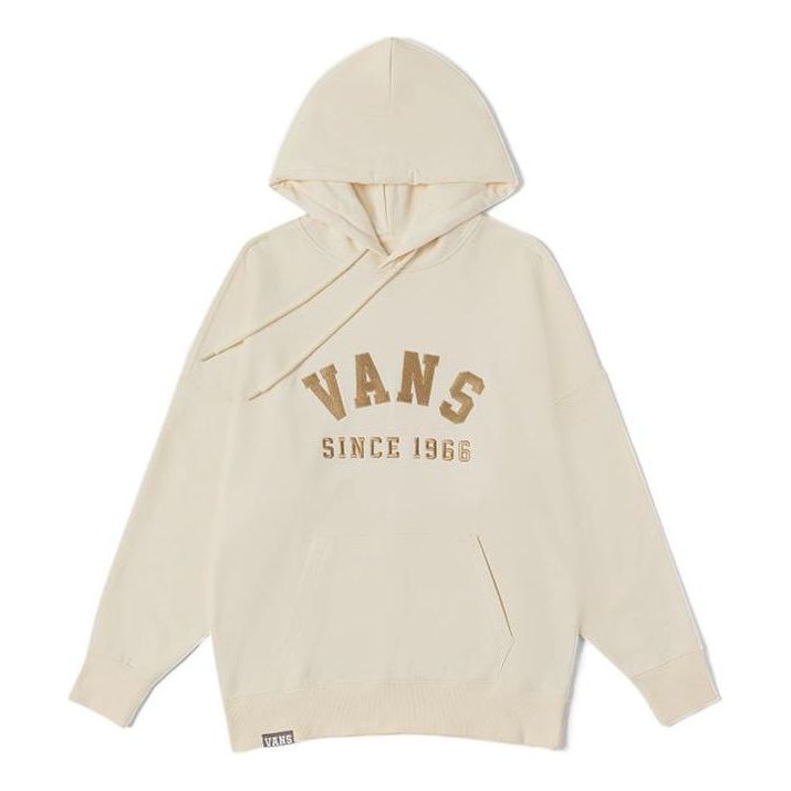 Mikina Vans Prep School Logo Hoodie Béžová | VN0002S93KS, 0