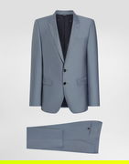 Dolce & Gabbana Single-Breasted Wool and Silk Suit