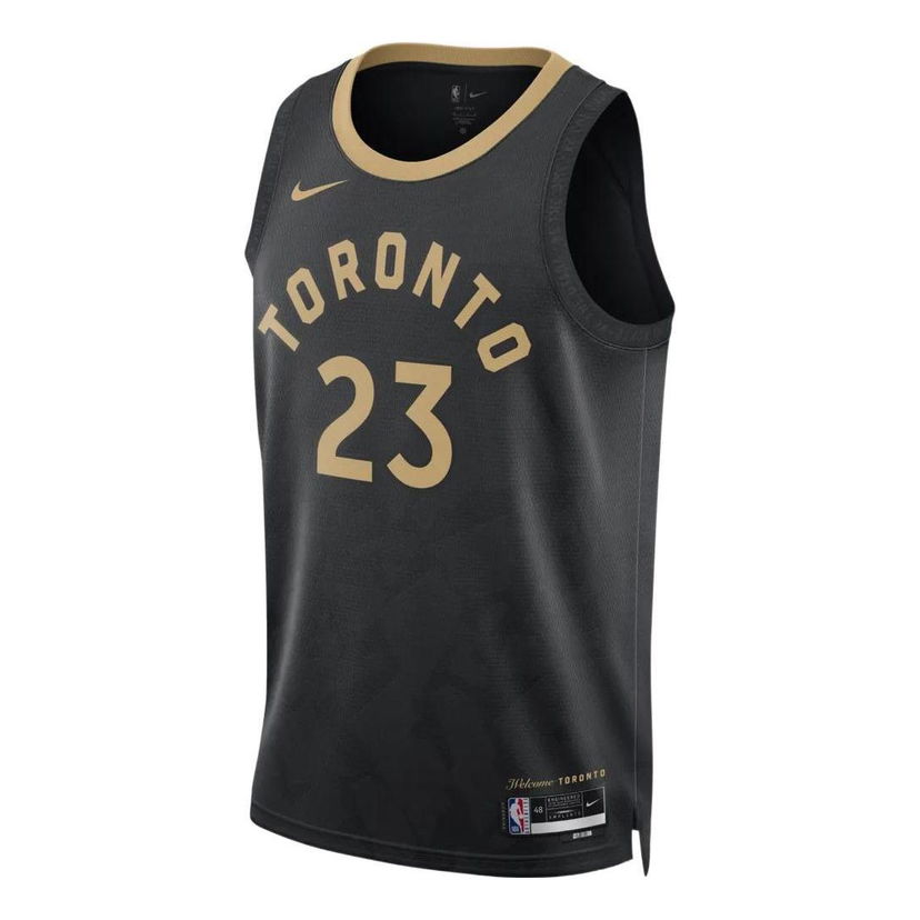 Dres Nike Raptors City Edition Swingman Jersey 2022/23 Čierna | DO9611-010