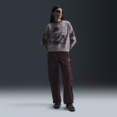 Mikina Nike ACG ACG Tuff Fleece Therma-FIT Repel Crewneck Sweatshirt Šedá | FV7329-226, 2