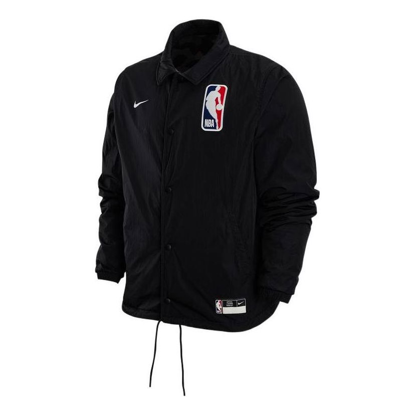 Vetrovka Nike NBA Logo Snap Coaches Jacket Čierna | DR2331-010