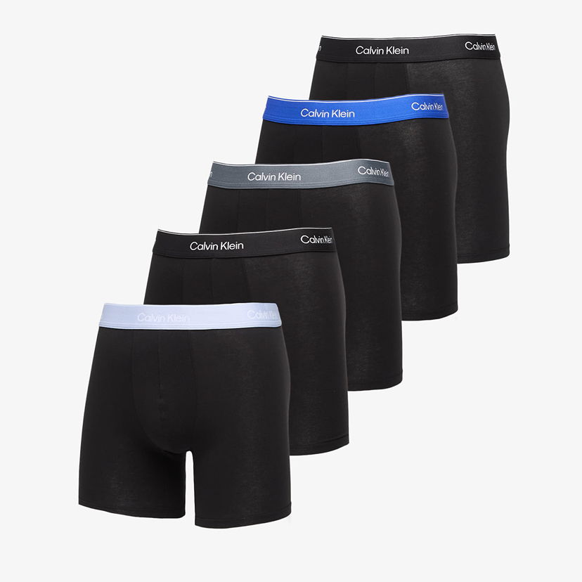 Boxerky CALVIN KLEIN Boxer Brief 5-Pack Čierna | LV00NB4395 0GN