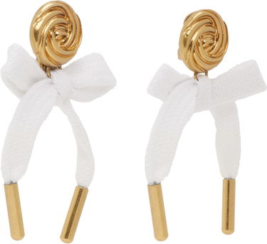 Náušnice Moschino Moschino Bow Earrings Biela | 25121912684101607, 1
