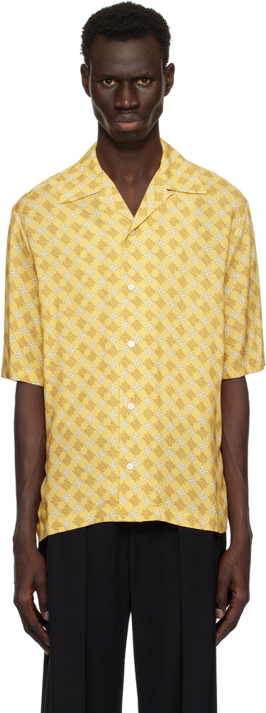 Košeľa AMIRI Amiri 'MA' Quad Camp Shirt Žltá | AMSTCA1104, 0